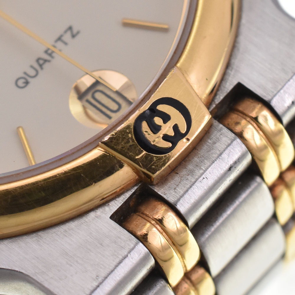 GUCCI 9000M Ivory Dial Quartz Men's
 Watch H#147682