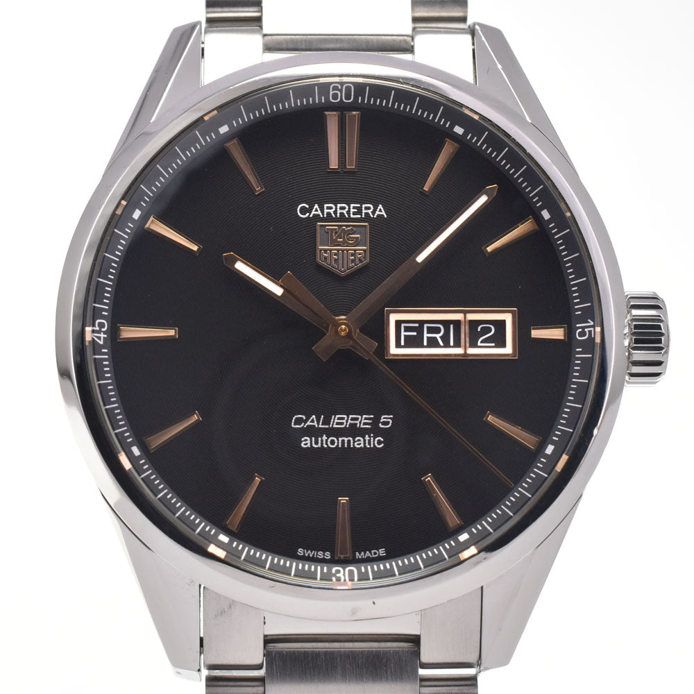with paper TAG HEUER Carrera WAR201C Caliber 5 day date black Dial Automatic Men's
 Watch G#147683