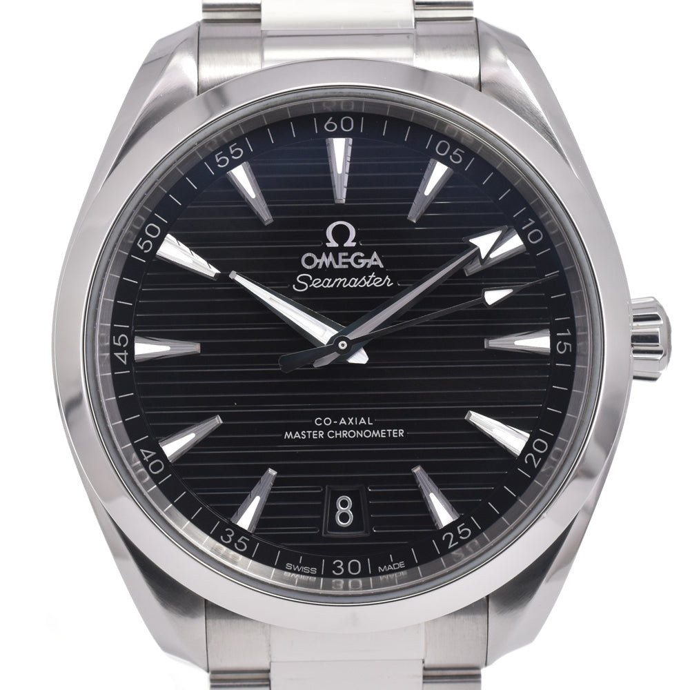 with paper OMEGA SeamasterAqua Terra 220.10.41.21.01.001 black Dial Automatic Men's
 Watch H#147689