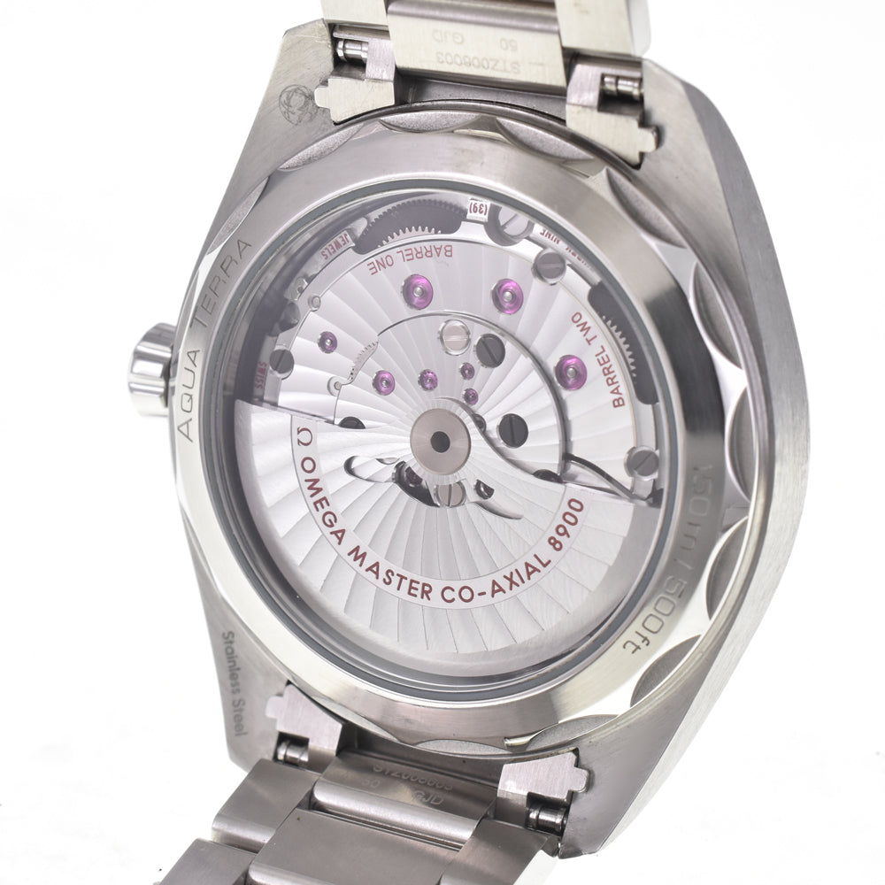 with paper OMEGA SeamasterAqua Terra 220.10.41.21.01.001 black Dial Automatic Men's
 Watch H#147689