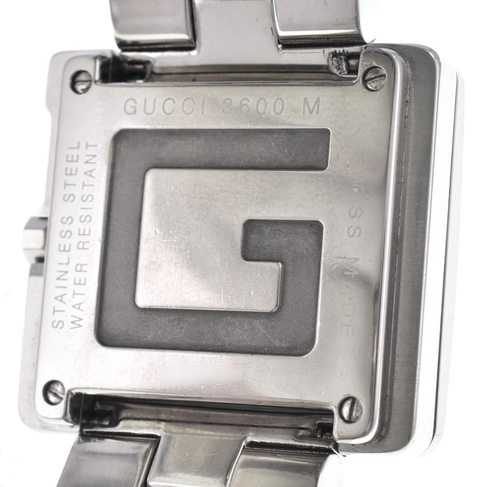 GUCCI G square 3600M black Dial Quartz Men's
 Watch J#147694