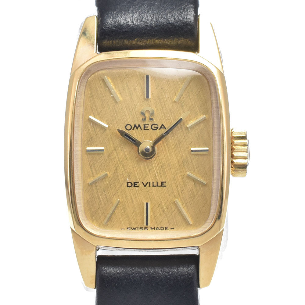 OMEGA De Ville 511.268 Cal.485 gold Dial Hand Winding Ladies
 Watch J#147701