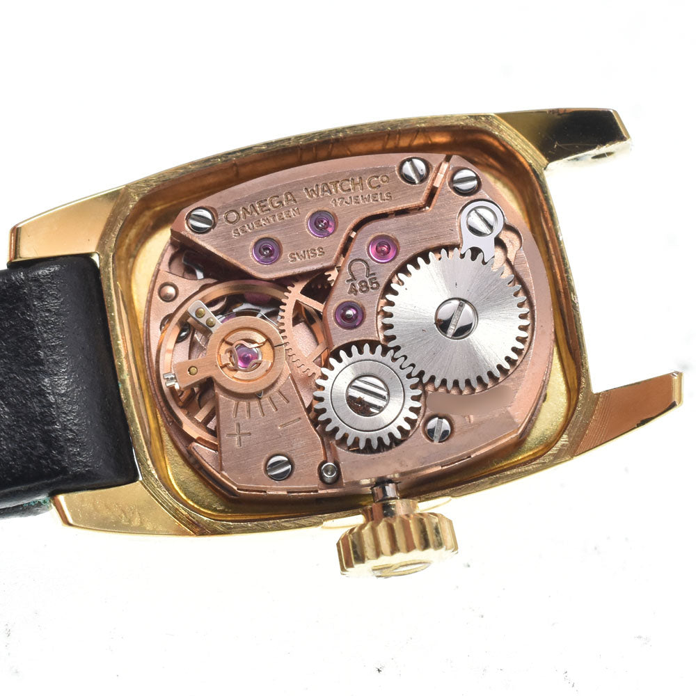 OMEGA De Ville 511.268 Cal.485 gold Dial Hand Winding Ladies
 Watch J#147701