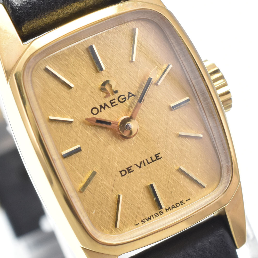 OMEGA De Ville 511.268 Cal.485 gold Dial Hand Winding Ladies
 Watch J#147701