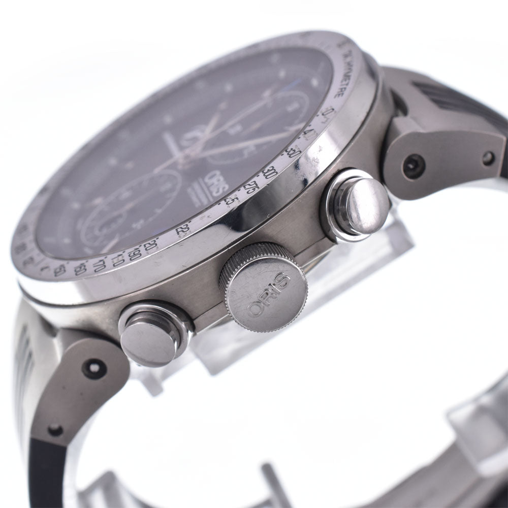 ORIS BMW Williams Chronograph Ralf Schumacher 7561 see-through back black Dial Automatic Men's
 Watch L#147703
