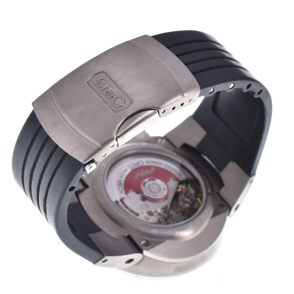 ORIS BMW Williams Chronograph Ralf Schumacher 7561 see-through back black Dial Automatic Men's
 Watch L#147703