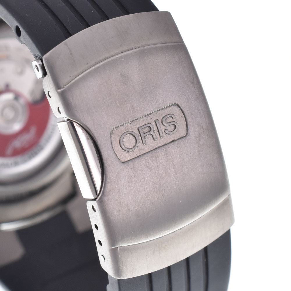 ORIS BMW Williams Chronograph Ralf Schumacher 7561 see-through back black Dial Automatic Men's
 Watch L#147703
