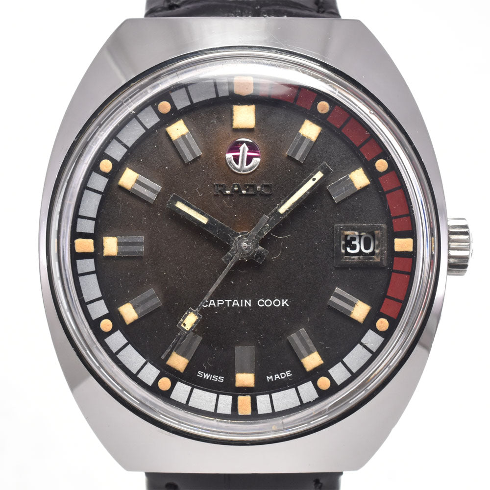 RADO captain Cook 11773 Rotating Bezel black Dial Automatic Men's
 Watch J#147704