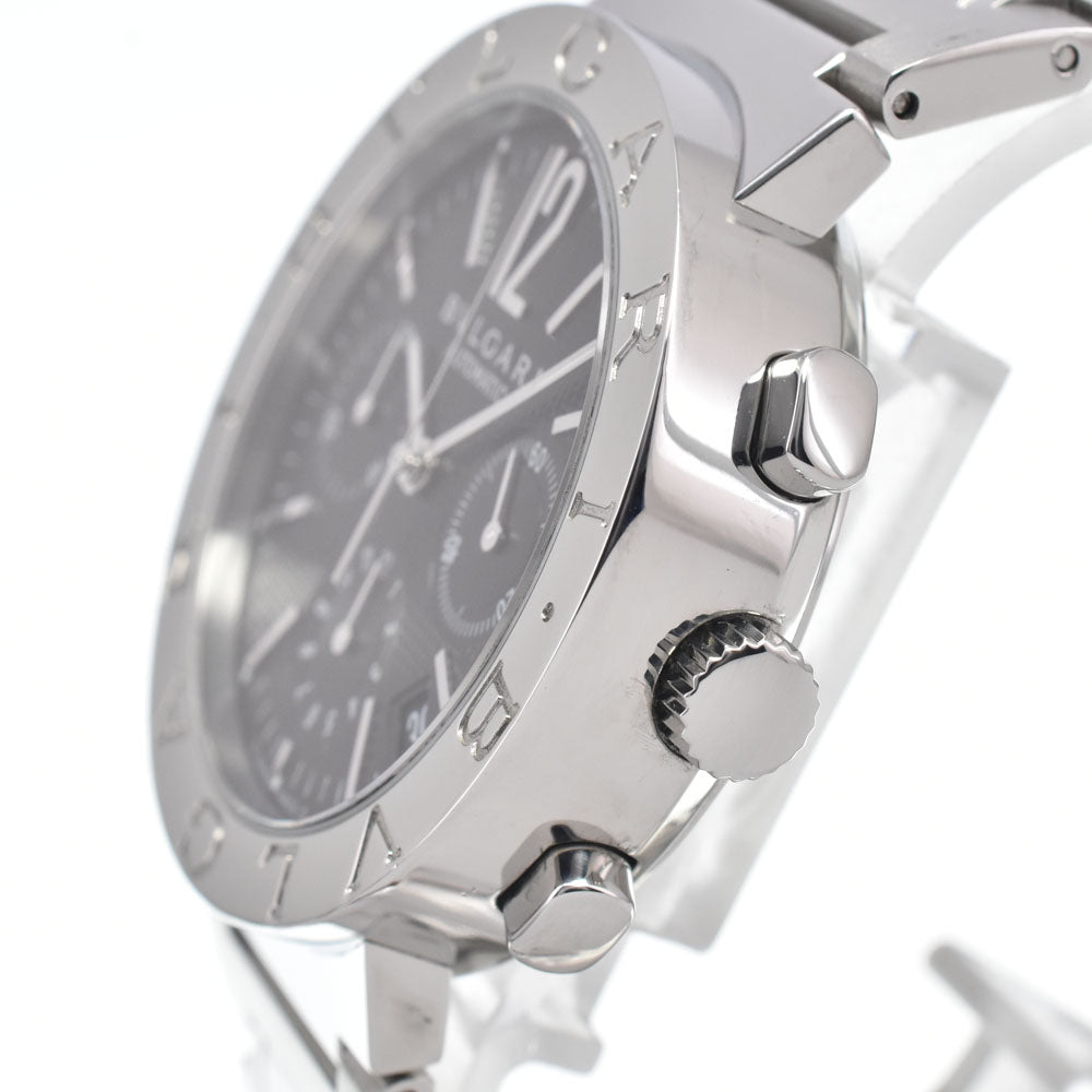 BVLGARI Bvlgari Bvlgari BB38SSCH Chronograph Date black Dial Automatic Men's
 Watch H#147706