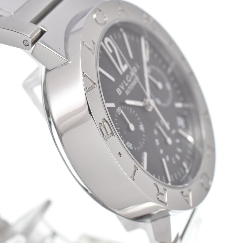 BVLGARI Bvlgari Bvlgari BB38SSCH Chronograph Date black Dial Automatic Men's
 Watch H#147706