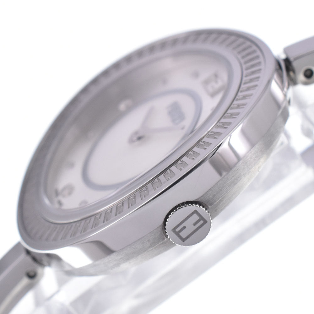 FENDI my way 35000S Silver / white shell Dial Quartz Ladies
 Watch L#147707