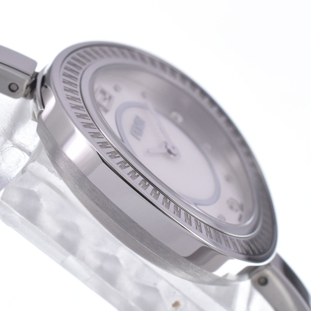 FENDI my way 35000S Silver / white shell Dial Quartz Ladies
 Watch L#147707