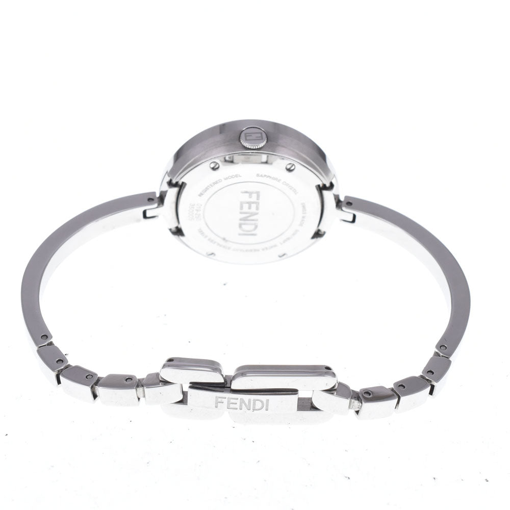 FENDI my way 35000S Silver / white shell Dial Quartz Ladies
 Watch L#147707