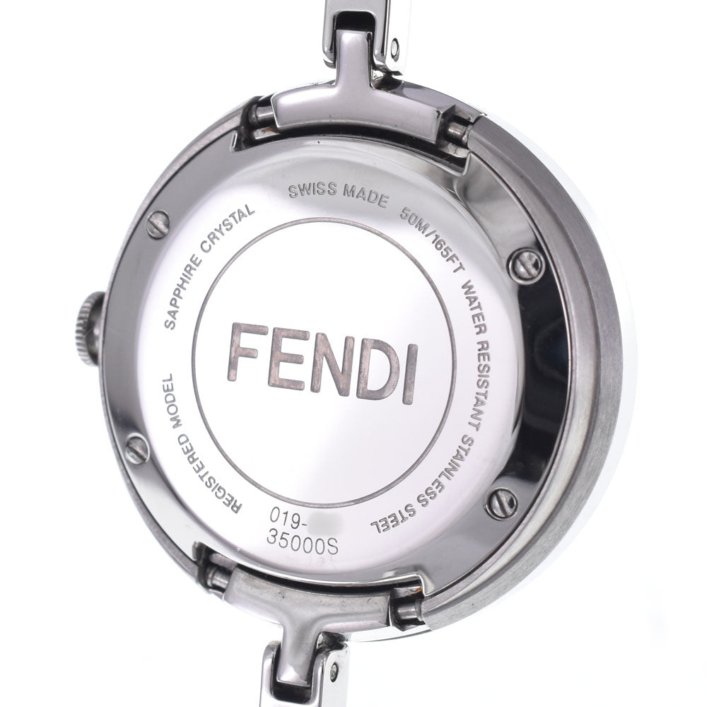 FENDI my way 35000S Silver / white shell Dial Quartz Ladies
 Watch L#147707