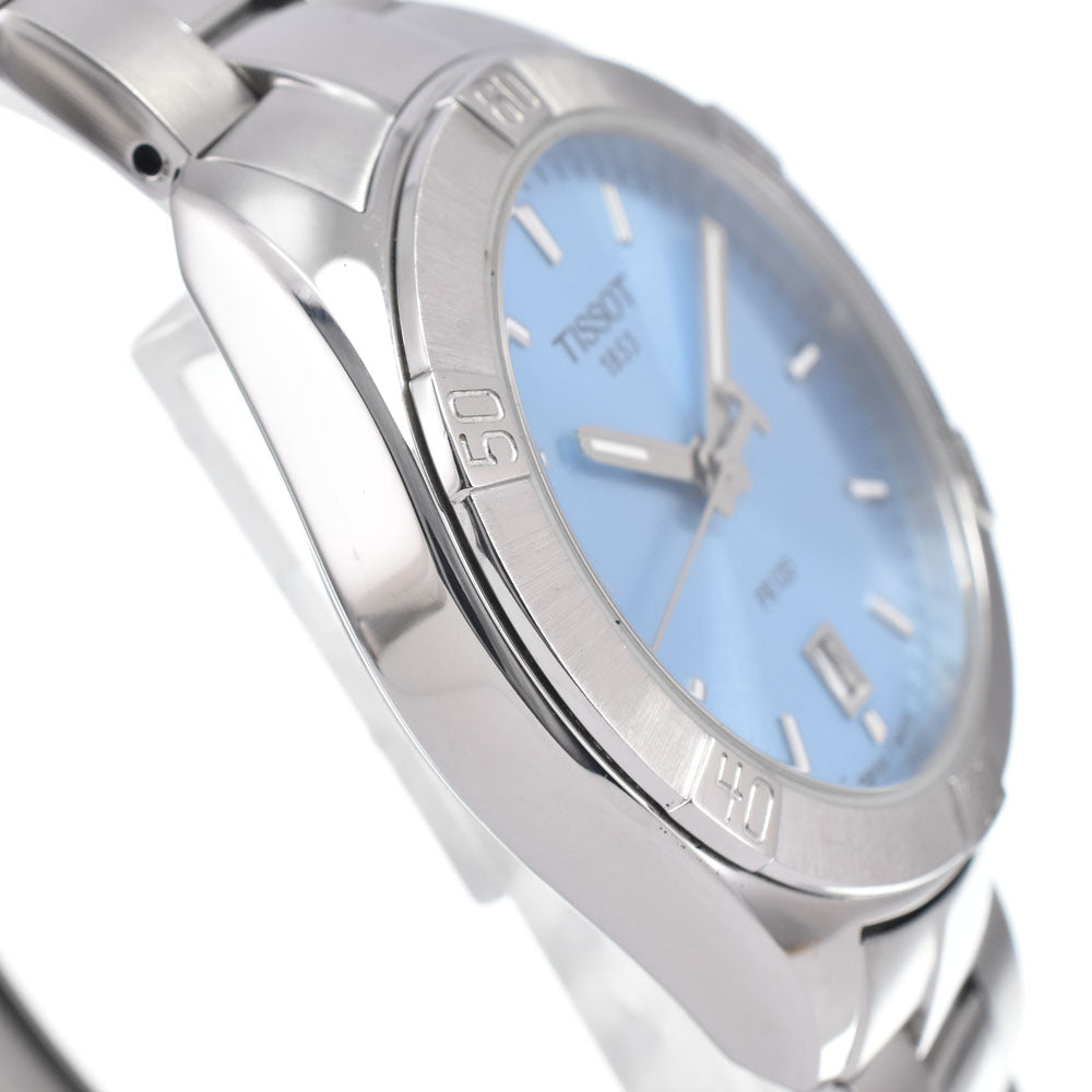 TISSOT PR100 T-Classic T101.910.11.351.00 Date blue Dial Quartz Ladies
 Watch G#147709