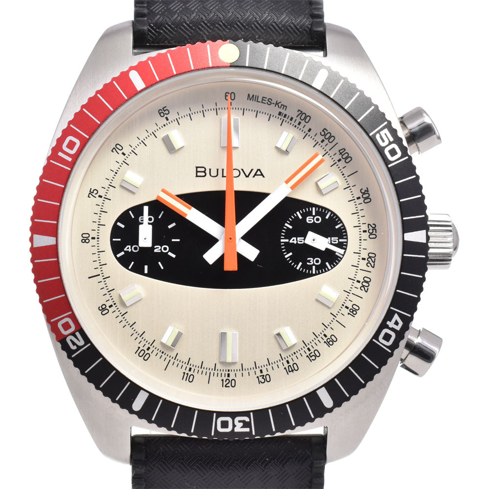 with paper BULOVA Archive Series Surfboard Chrono 98A252 beige Dial Quartz Men's
 Watch G#147710