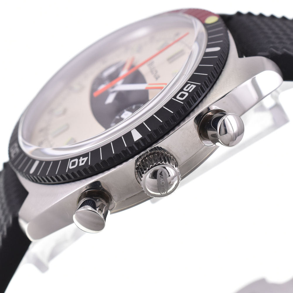with paper BULOVA Archive Series Surfboard Chrono 98A252 beige Dial Quartz Men's
 Watch G#147710