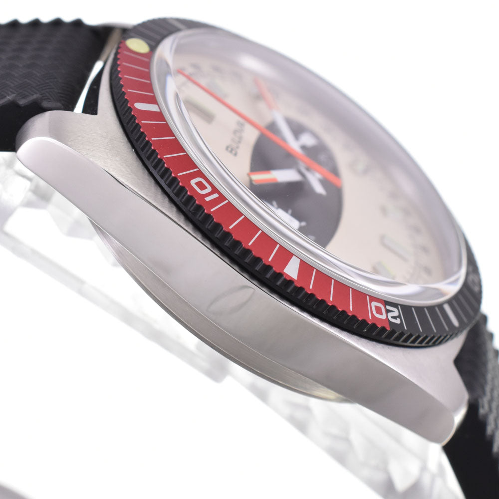 with paper BULOVA Archive Series Surfboard Chrono 98A252 beige Dial Quartz Men's
 Watch G#147710