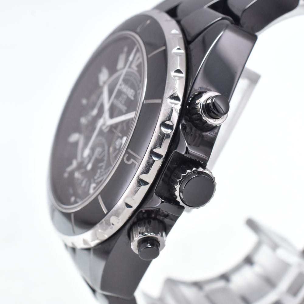 CHANEL J12 H0940 Ceramic chronograph black Dial Automatic Men's
 Watch N#147712