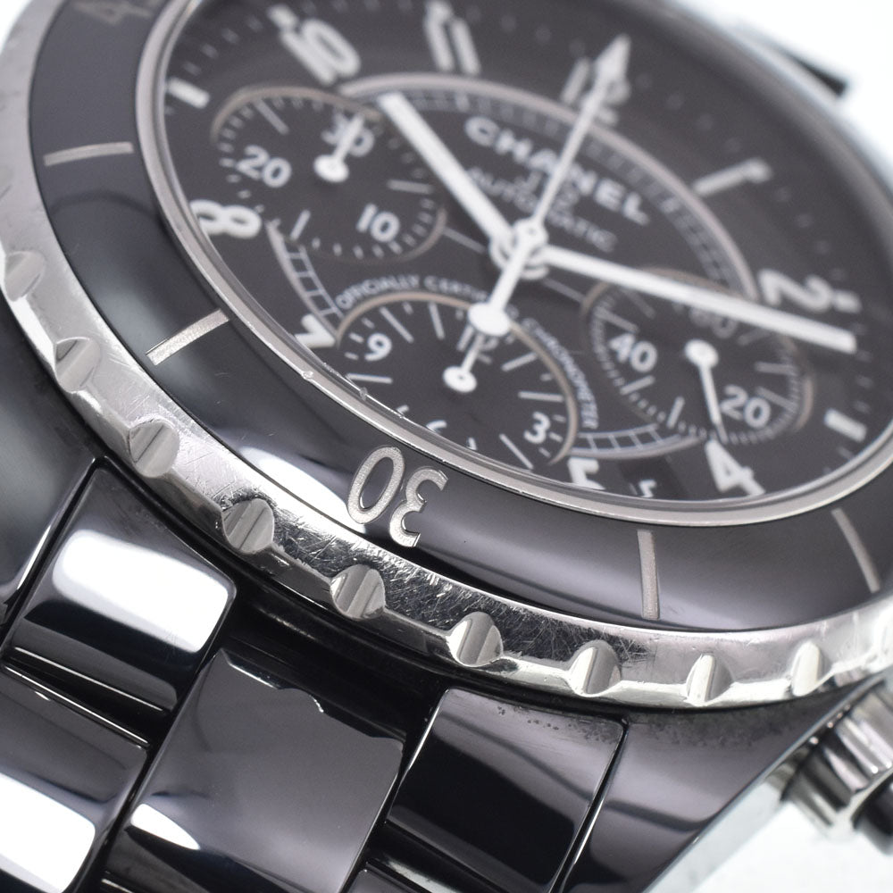 CHANEL J12 H0940 Ceramic chronograph black Dial Automatic Men's
 Watch N#147712