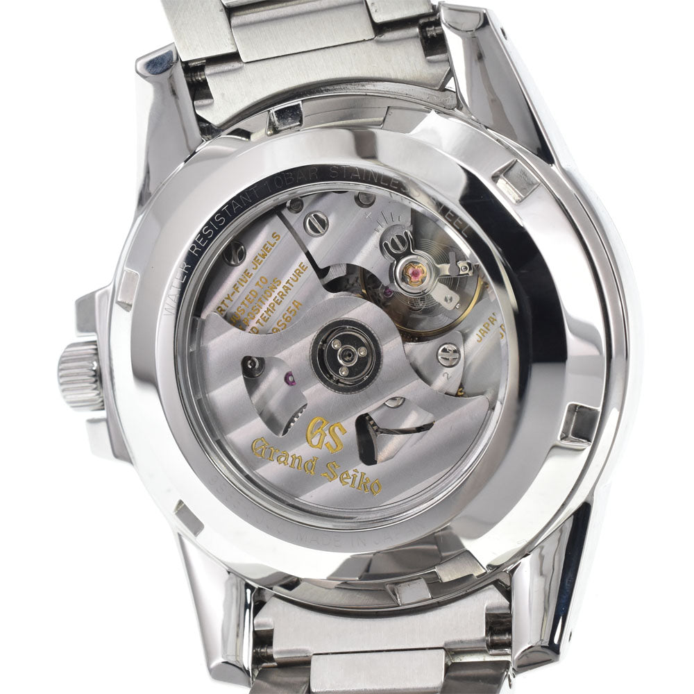 SEIKO Grand Seiko Mechanical 9S65-00C0/SBGR055 see-through back white Dial Automatic Men's
 Watch G#147716