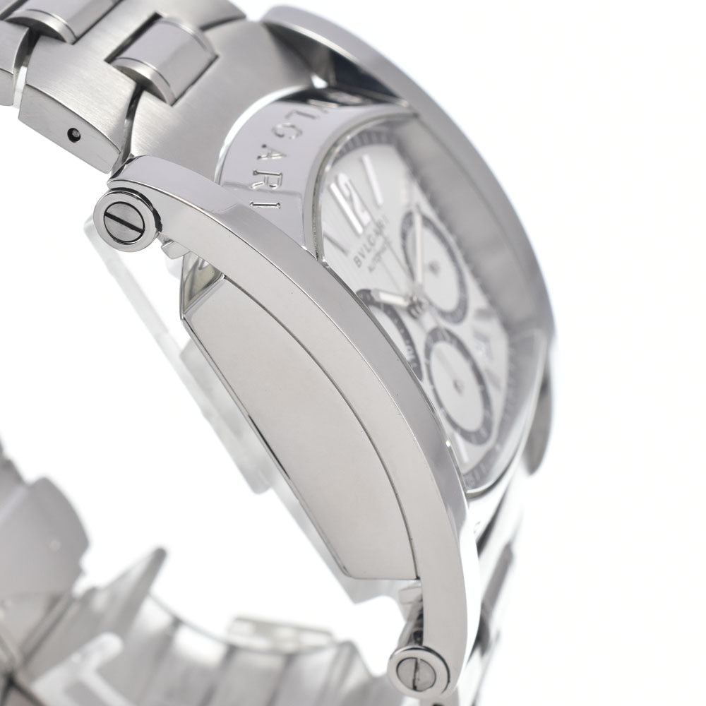 BVLGARI Assioma AA48SCH Chronograph Date Silver Dial Automatic Men's
 Watch H#147717
