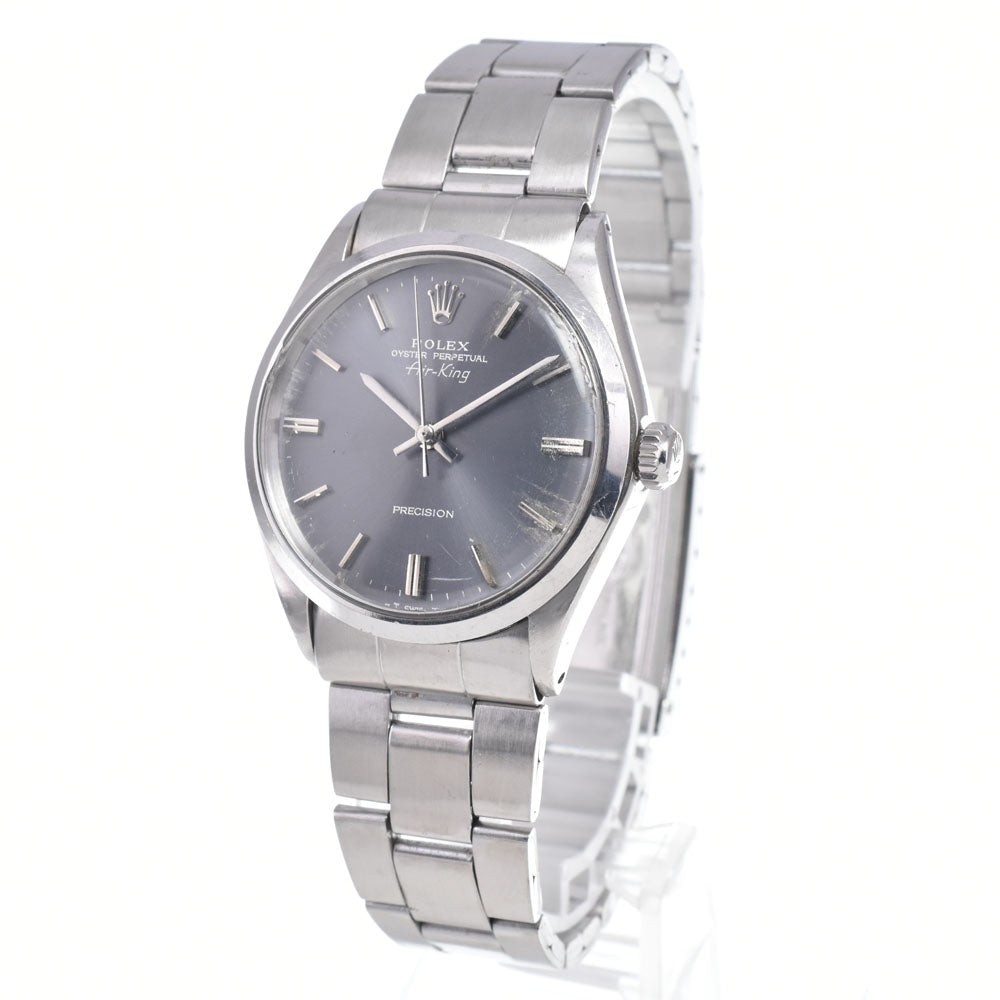 ROLEX Oyster Perpetual Air King 5500 vintage Cal.1520 gray Dial Automatic Men's
 Watch O#147719