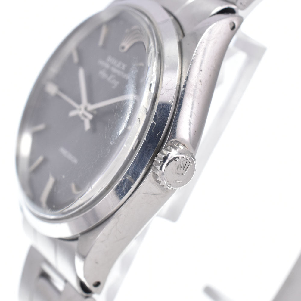 ROLEX Oyster Perpetual Air King 5500 vintage Cal.1520 gray Dial Automatic Men's
 Watch O#147719