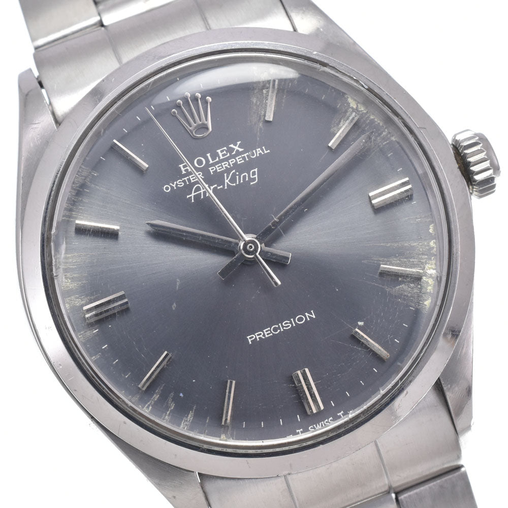 ROLEX Oyster Perpetual Air King 5500 vintage Cal.1520 gray Dial Automatic Men's
 Watch O#147719