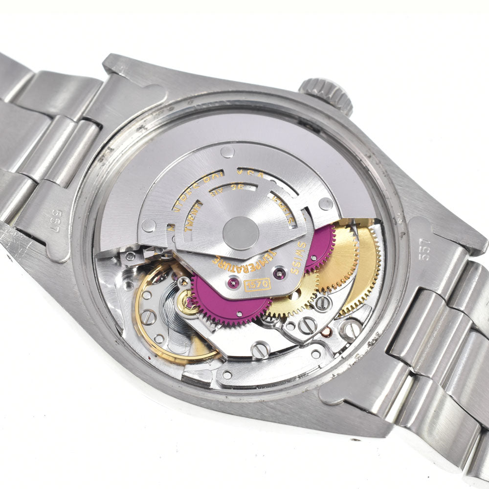 ROLEX Oyster perpetual date 1500 vintage Cal.1570 Silver Dial Automatic Men's
 Watch H#147721