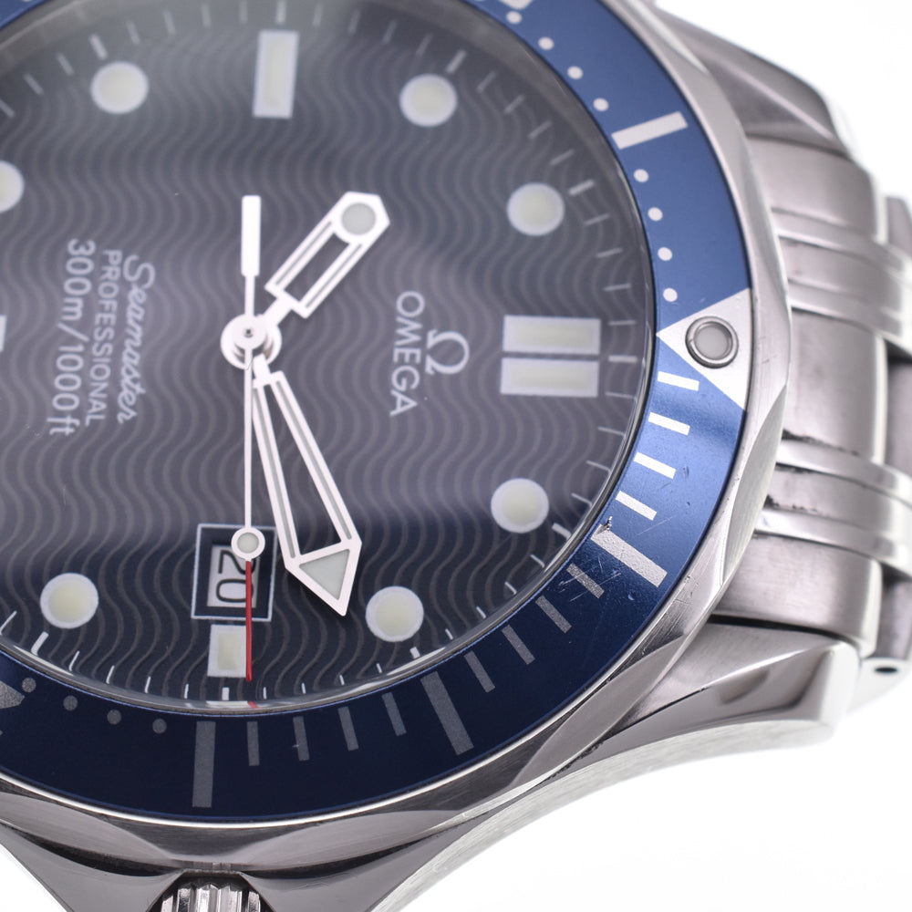 OMEGA Seamaster 300m 2541.80 Date blue Dial Quartz Men's
 Watch I#147722