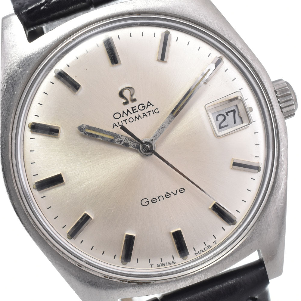 OMEGA Geneva 166.041 vintage Cal.565 Silver Dial Automatic Men's
 Watch H#147725