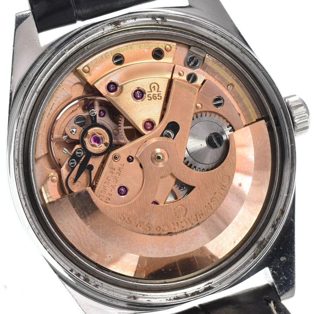 OMEGA Geneva 166.041 vintage Cal.565 Silver Dial Automatic Men's
 Watch H#147725