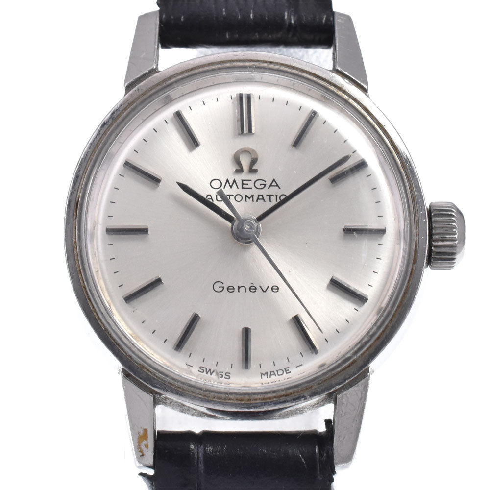 OMEGA Geneva 565.002 vintage Cal.671 Silver Dial Automatic Ladies
 Watch O#147727