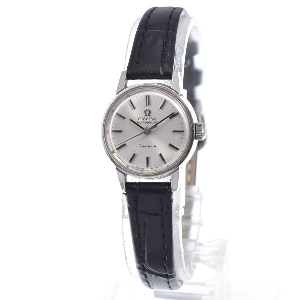 OMEGA Geneva 565.002 vintage Cal.671 Silver Dial Automatic Ladies
 Watch O#147727