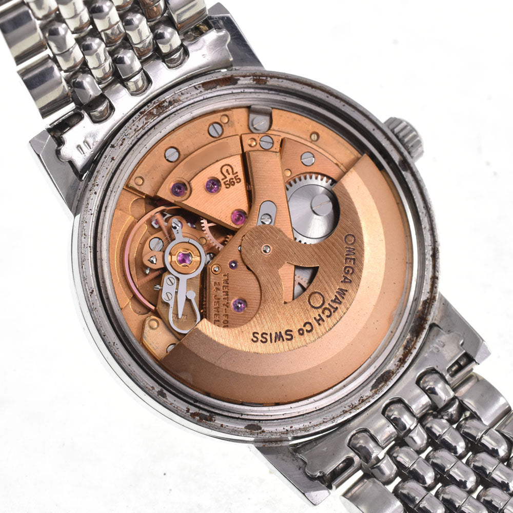 OMEGA Geneva 1.4" 166.070 vintage Cal.565 Silver Dial Automatic Men's
 Watch J#147735