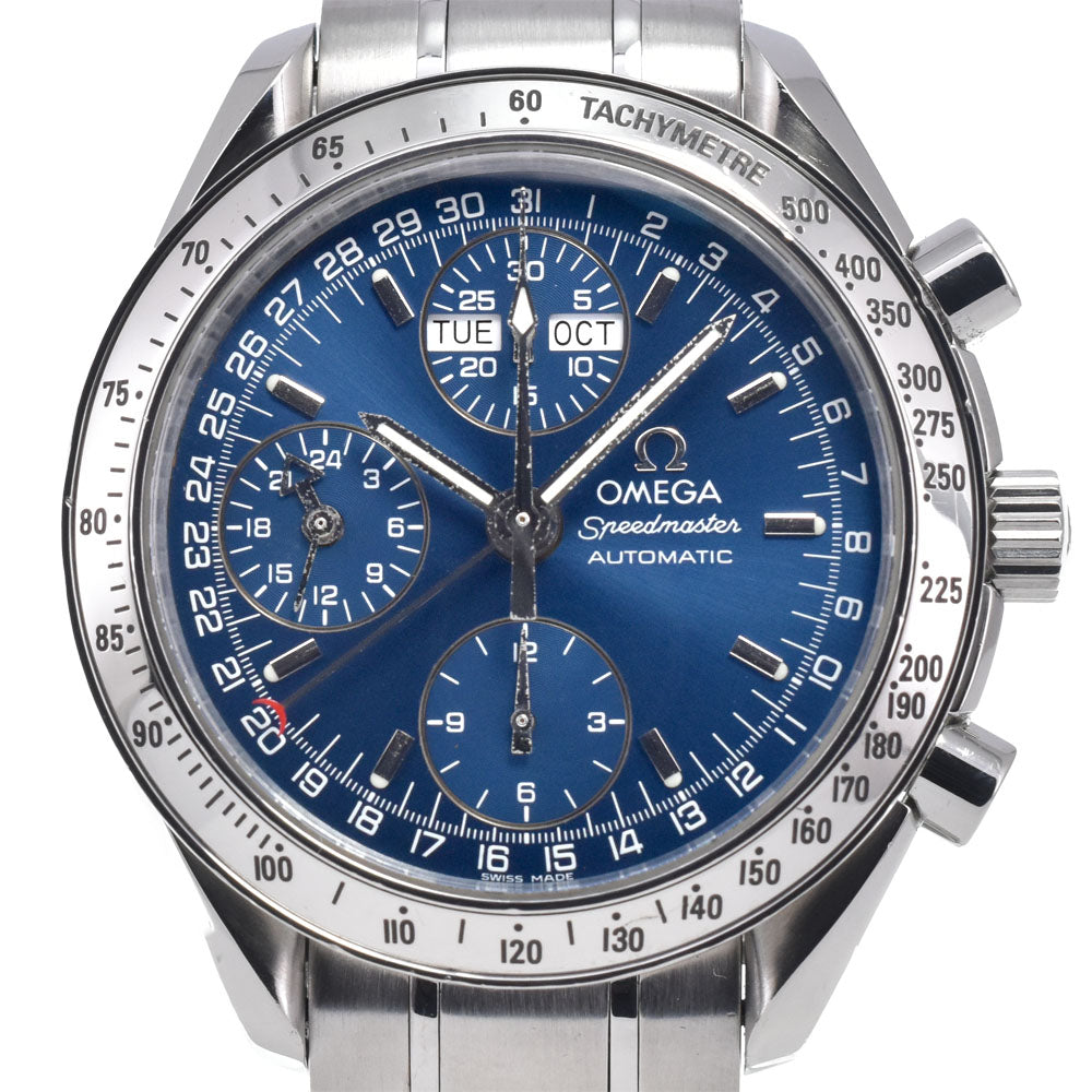 OMEGA Speedmaster 3523.80 Triple calendar blue Dial Automatic Men's
 Watch J#147736