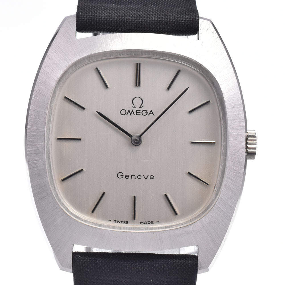 OMEGA Geneva 1.3" 111.0123 vintage Cal.625 Silver Dial Automatic Men's
 Watch L#147739