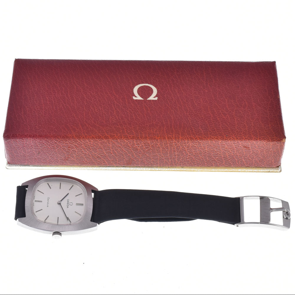 OMEGA Geneva 1.3" 111.0123 vintage Cal.625 Silver Dial Automatic Men's
 Watch L#147739