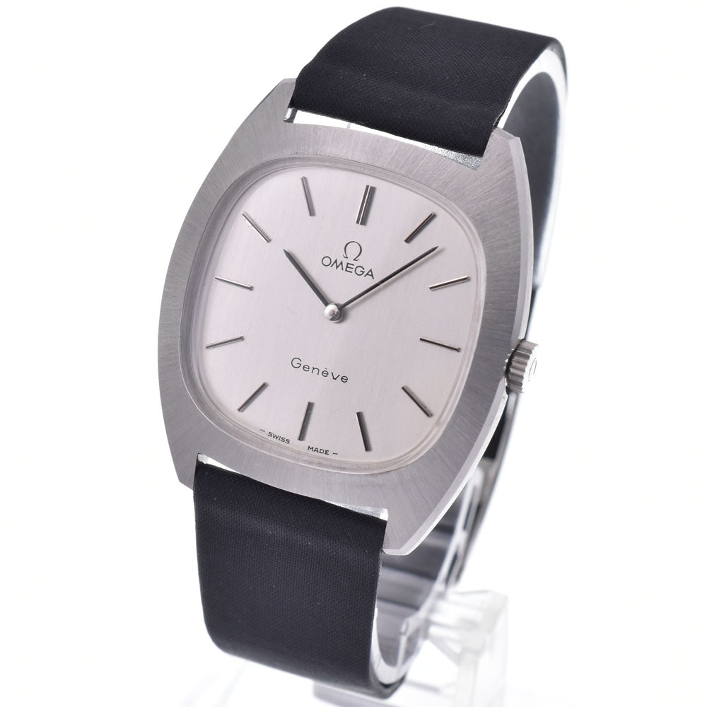 OMEGA Geneva 1.3" 111.0123 vintage Cal.625 Silver Dial Automatic Men's
 Watch L#147739