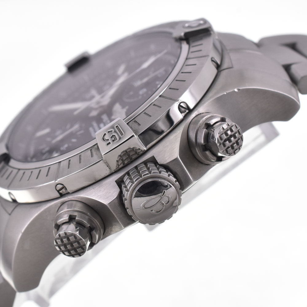 BREITLING Super avenger A13385 Chronograph black Dial Automatic Men's
 Watch H#147742