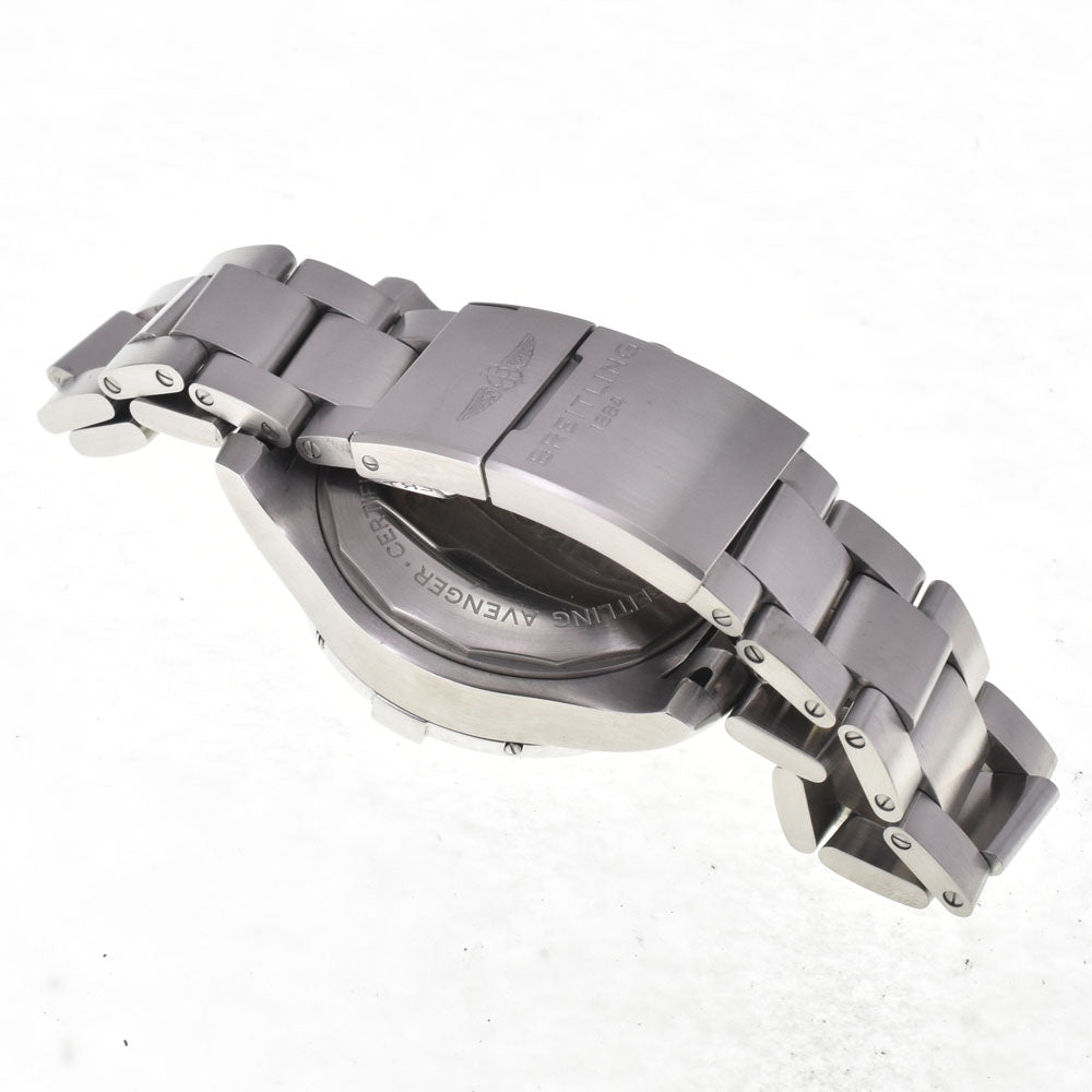 BREITLING Super avenger A13385 Chronograph black Dial Automatic Men's
 Watch H#147742
