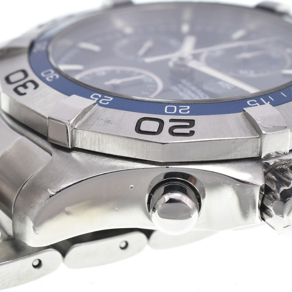 TAG HEUER Aqua racer CAF2112.BA0809 Chronograph Date blue Dial Automatic Men's
 Watch J#147743
