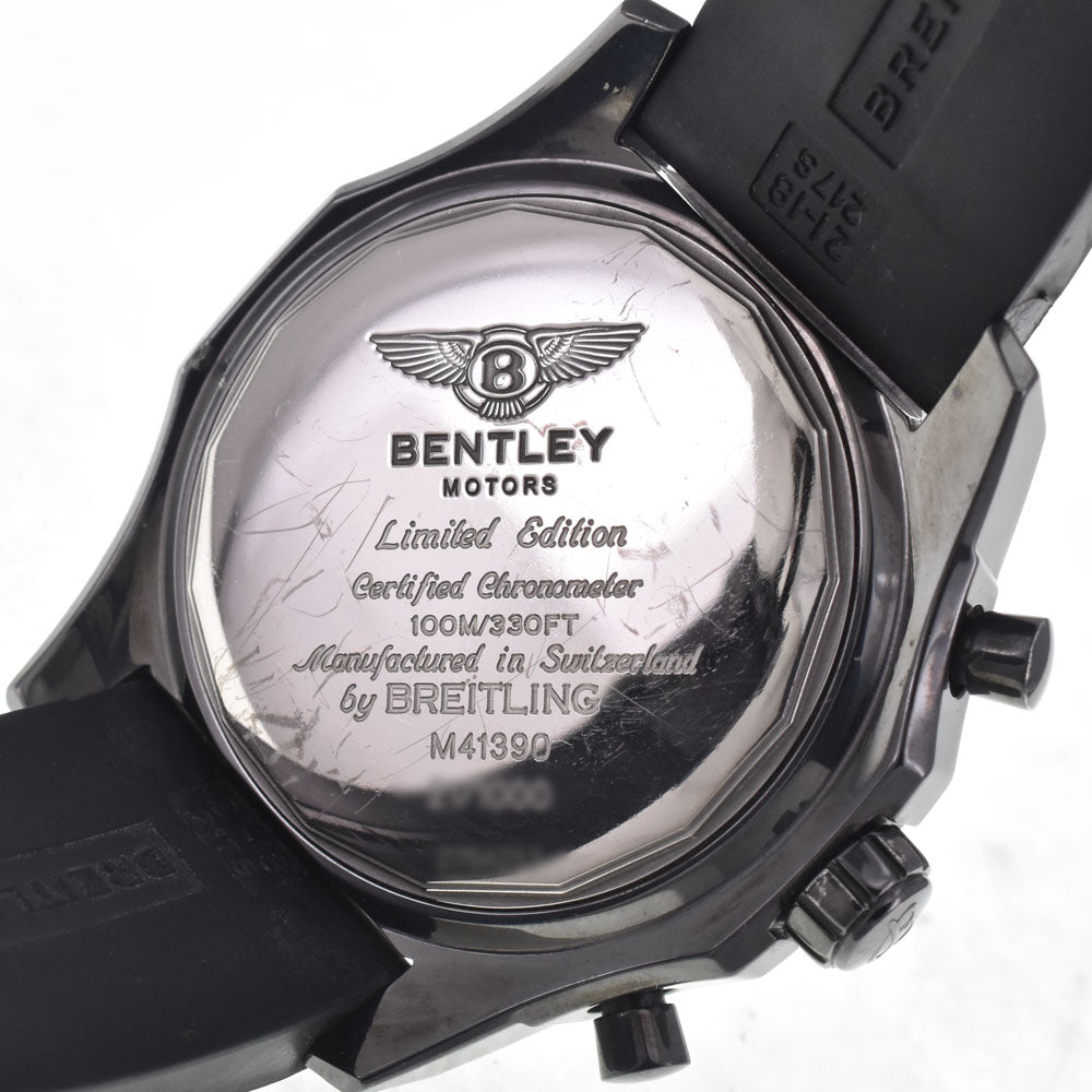 BREITLING Bentley Barnato 42 M41390 Limited to 1000 black Dial Automatic Men's
 Watch H#147744