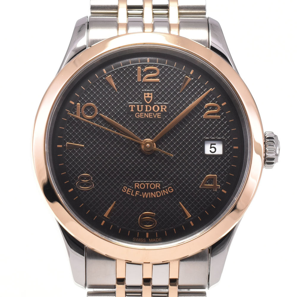 with paper TUDOR 1926 Ref.91451 Date black Dial Automatic Men's
 Watch H#147746