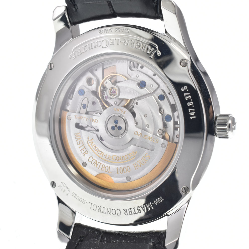 JAEGER-LECOULTRE Master control 147.8.37.S / Q1398420 Date Silver Dial Automatic Men's
 Watch H#147747