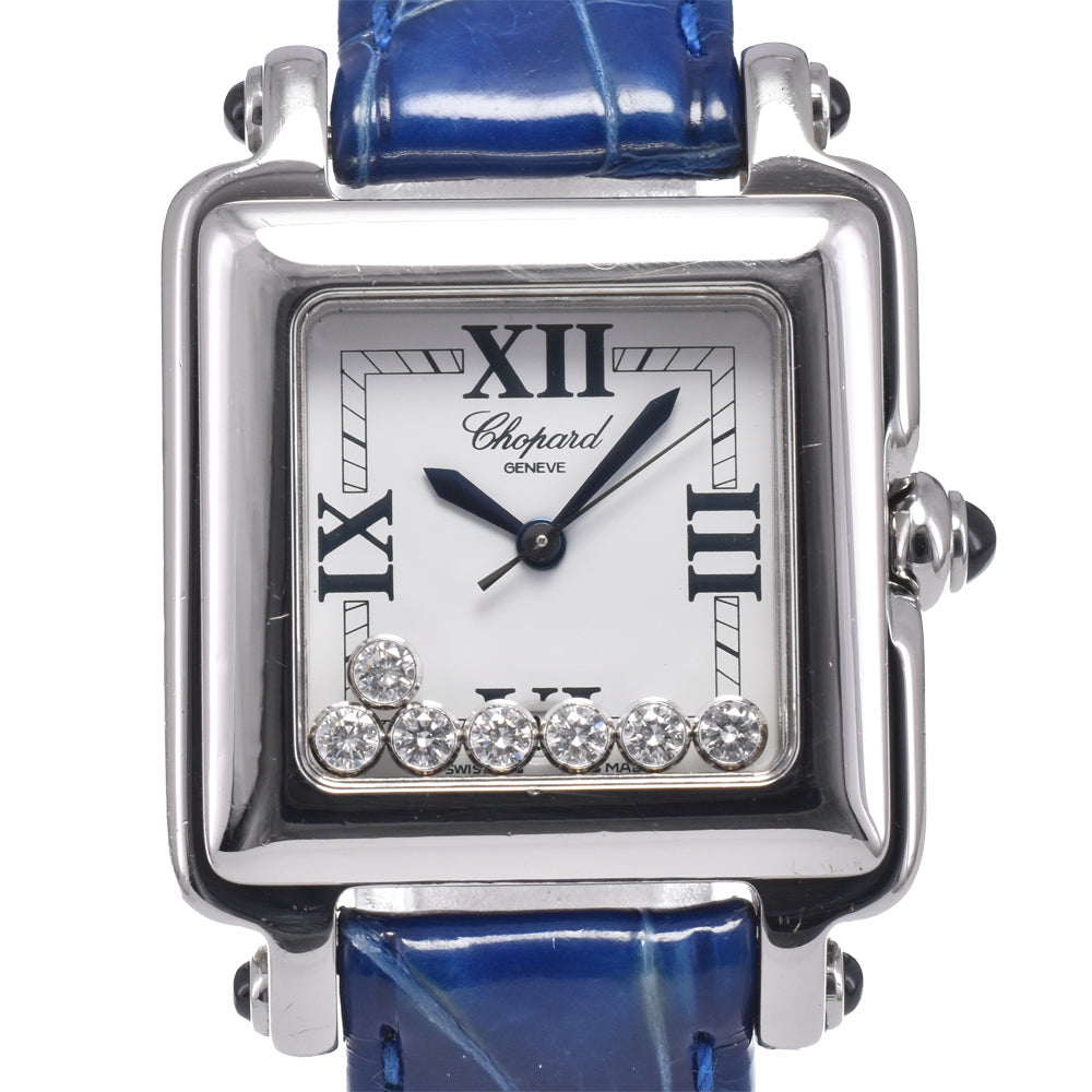 with paper Chopard Happy sports 27/8325-23 7P Diamond white Dial Quartz Ladies
 Watch J#147750