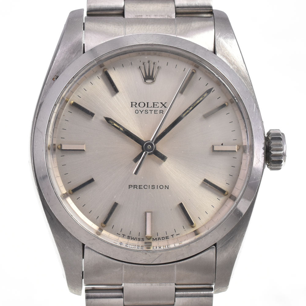 ROLEX Oyster Precision 6426 vintage Cal.1225 Silver Dial Hand Winding Men's
 Watch J#147751