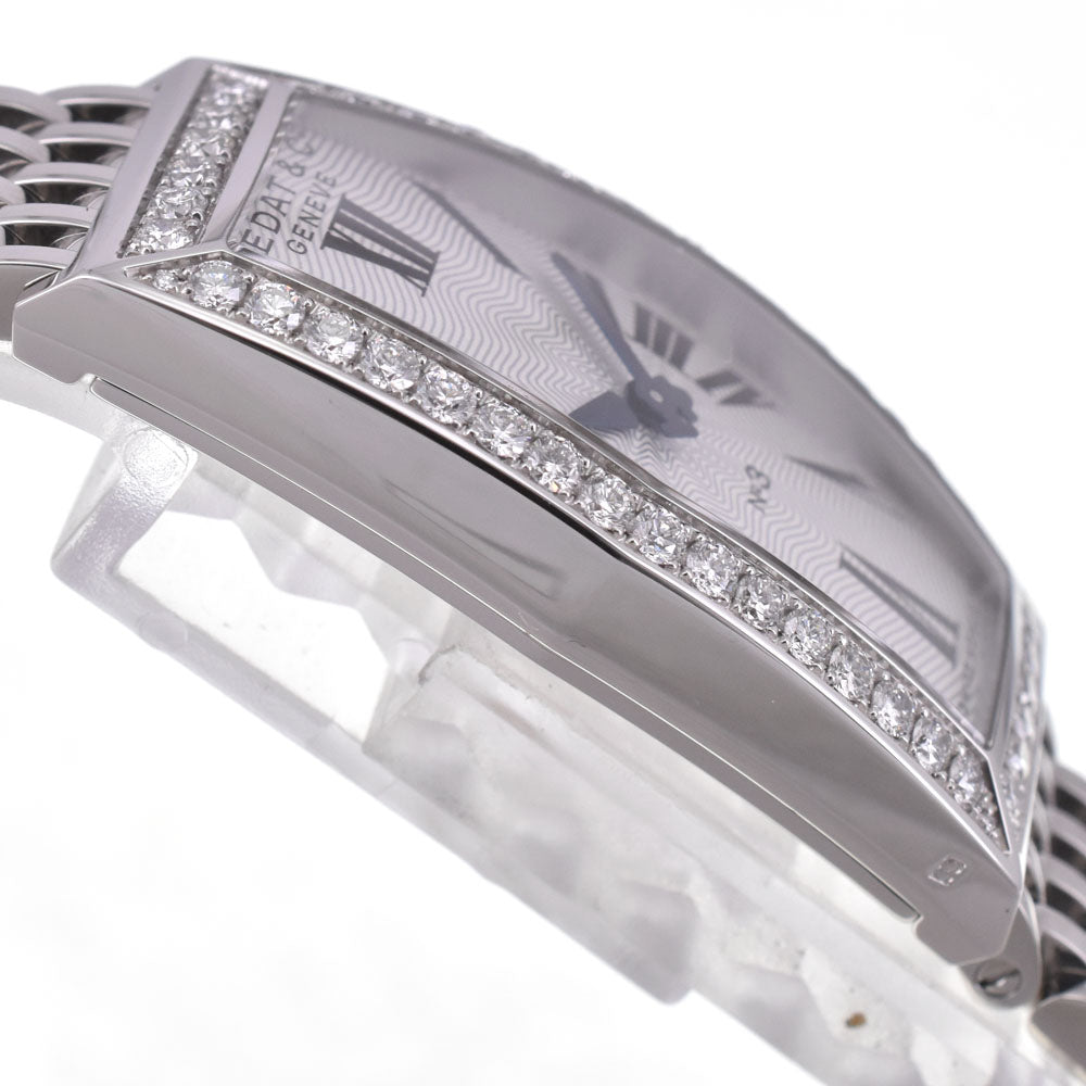 with paper BEDAT&Co No3 B386.031.600 Bezel Diamond Silver Dial Quartz Ladies
 Watch I#147752