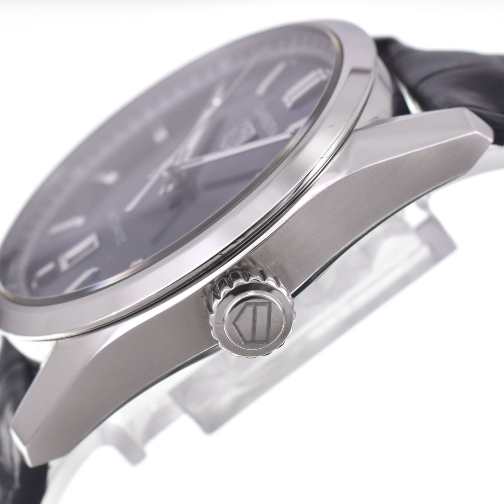 with paper TAG HEUER Carrera WBN2112-0 Date blue Dial Automatic Men's
 Watch I#147754